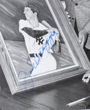 Joe DiMaggio Signed Framed New York Yankees 8x10 Photo BAS A91745