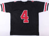 Curtis Samuel Signed Ohio State Buckeyes Black Jersey (JSA COA) Wide Receiver