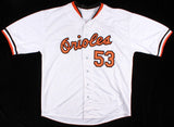 Sammy Stewart Signed Orioles Jersey (JSA COA) World Series champion (1983)