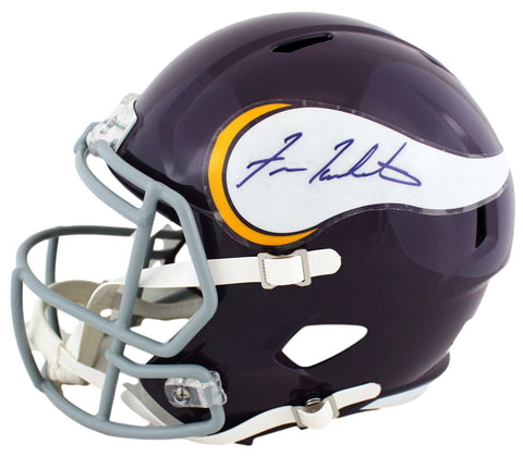 Vikings Fran Tarkenton Authentic Signed Full Size Speed Rep Helmet BAS