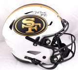 Jerry Rice Autographed San Francisco 49ers F/S Lunar Speed Flex Helmet- Fanatics