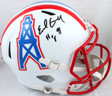 Earl Campbell Signed Houston Oilers F/S 81-96 Speed Helmet w/HOF- Beckett W Holo