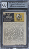 Steelers Joe Greene Authentic Signed 1971 Topps #245 Card Auto 10 BAS Slab 9