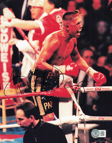 Fernando Vargas Autographed Signed 8x10 Photo Beckett BAS QR #BH29223