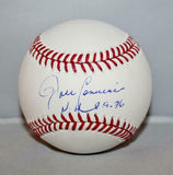 John Candelaria Autographed Rawlings OML Baseball NH 8.9.76 -JerseySource Auth