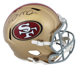 49ers Joe Montana Authentic Signed Full Size Speed Rep Helmet W/ Case Fanatics