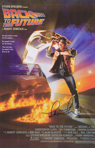 Lea Thompson Signed Back To The Future 11x17 Movie Poster - (SCHWARTZ COA)