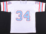 Earl Campbell Signed Houston Oilers Jersey (Fiterman Holo) All Pro Running Back