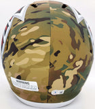 MATT RYAN AUTOGRAPHED FALCONS CAMO FULL SIZE HELMET 2016 NFL MVP BECKETT 194407