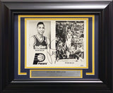 Reggie Miller Autographed Signed Framed 8x10 Photo Indiana Pacers JSA #AP24916