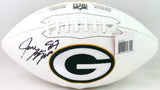 Jace Sternberger Autographed Green Bay Packers Logo Football - JSA W Auth *Black