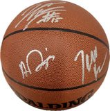 John Wall Anthony Davis Demarcus Cousins Signed Basketball PSA/DNA Autographed K