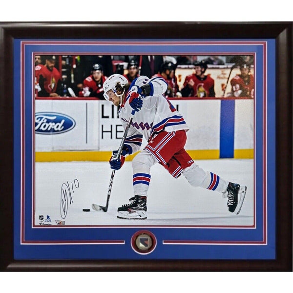 Artemi Panarin Signed 16x20 Framed Photo NY Rangers #10 Autograph Fanatics COA