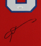 Allen Iverson Signed Philadelphia 76ers 35"x 43" Framed Jersey (JSA) 11xAll Star