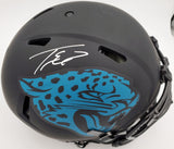 TRAVIS ETIENNE AUTOGRAPHED JAGUARS ECLIPSE BLACK FULL SIZE HELMET BECKETT 194884