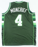 Sidney Moncrief Signed Milwaukee Bucks Jersey (PSA COA)5xAll Star Shooting guard