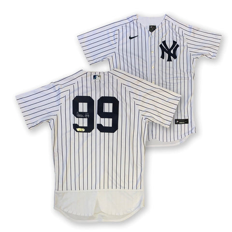 Aaron Judge Autographed New York Yankees Nike Authentic Baseball Jersey Fanatics