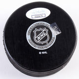 Pekka Rinne Signed Predators Logo Hockey Puck (JSA COA) All Star Goalie