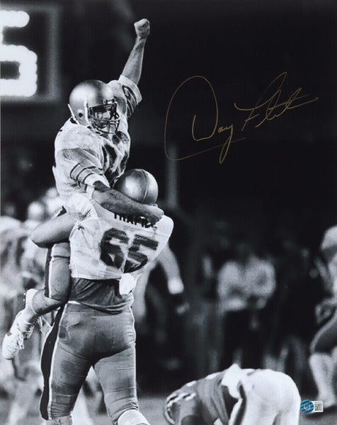 DOUG FLUTIE AUTOGRAPHED BOSTON COLLEGE EAGLES HAIL MARY 16x20 PHOTO BECKETT