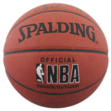 Knicks Earl Monroe Authentic Signed Spalding I/O Basketball BAS #BQ45773