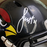 Larry Fitzgerald Autographed Signed Arizona Cardinals Black Mini Helmet Beckett