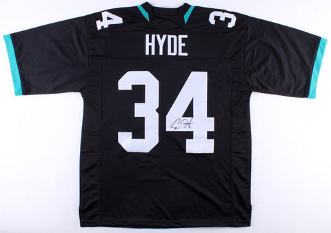 Carlos Hyde Signed Jacksonville Jaguars Jersey former Buckeyes Running Back JSA