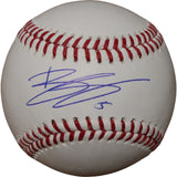 Bryson Stott Autographed/Signed Philadelphia Phillies OML Baseball FAN 46692