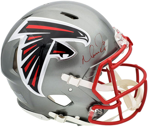 MATT RYAN AUTOGRAPHED FALCONS FLASH FULL SIZE AUTHENTIC HELMET BECKETT 197078