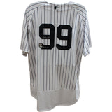 Aaron Judge Autographed New York Yankees White Jersey All Rise FAN 46626