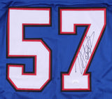 Lorenzo Alexander Signed Buffalo Bills Jersey (JSA COA) 2xPro Bowl Linebacker