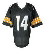 George Pickens Pittsburgh Signed Custom Black Football Jersey JSA