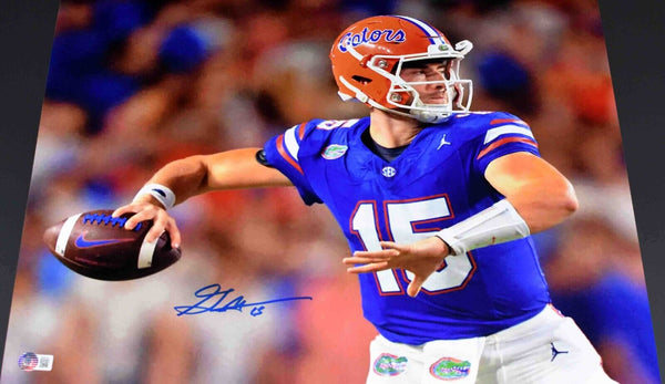 GRAHAM MERTZ SIGNED AUTOGRAPHED FLORIDA GATORS 16X20 PHOTO BECKETT