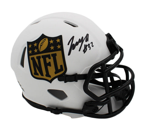 Treveyon Henderson Signed NFL Speed Lunar Mini Helmet