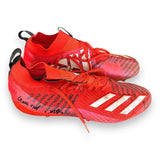 David Montgomery Autographed Signed Game Used Cleats - Beckett Authenticated - 2