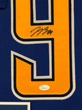 FRAMED SAN DIEGO CHARGERS JOEY BOSA AUTOGRAPHED SIGNED JERSEY JSA COA