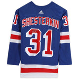 IGOR SHESTERKIN Autographed New York Rangers Authentic Blue Jersey FANATICS