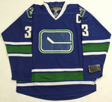 Henrik Sedin Signed Vancouver Canucks Reebok NHL Style Jersey (PSA/DNA COA)