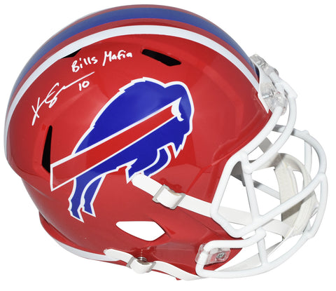 KHALIL SHAKIR SIGNED AUTOGRAPHED BUFFALO BILLS FULL SIZE SPEED HELMET BECKETT