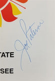 Joe Paterno Signed Penn State 1991 Fiesta Bowl Kickoff Luncheon Program (JSA COA