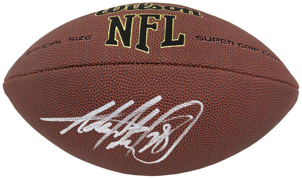 Adrian Peterson Signed Wilson Super Grip Full Size NFL Football - (SCHWARTZ COA)