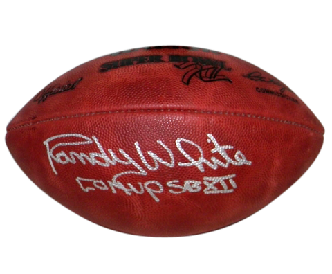 RANDY WHITE AUTOGRAPHED DALLAS COWBOYS SUPER BOWL XII 12 WILSON FOOTBALL JSA