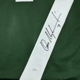 Autographed/Signed Don Majkowski Green Bay Green Football Jersey JSA COA