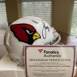 LARRY FITZGERALD SIGNED AUTOGRAPHED ARIZONA CARDINALS MINI HELMET FANATICS