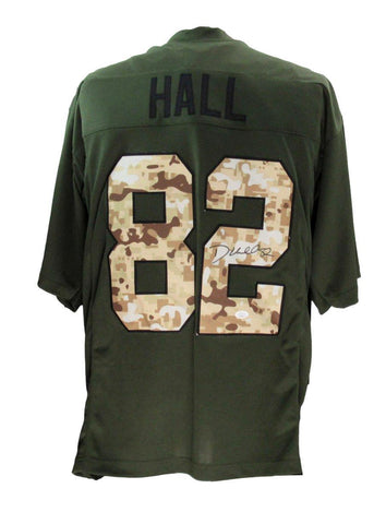 Dante Hall Signed/Auto Camo Custom Football Jersey Kansas City Chiefs JSA 193581