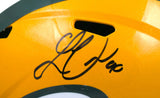 Lukas Van Ness Autographed Green Bay Packers F/S Speed Helmet- Beckett W Holo