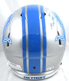 Sam LaPorta Autographed Detroit Lions F/S Speed Helmet- Beckett W Hologram *Blue