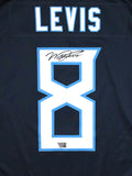 Will Levis Autographed Tennessee Titans Nike Blue Game Jersey - Fanatics *Black