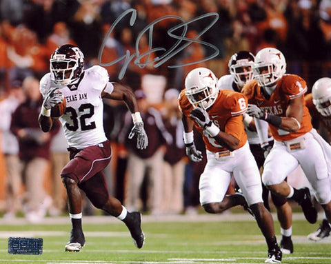 CYRUS GRAY SIGNED AUTOGRAPHED TEXAS A&M AGGIES 8x10 PHOTO COA