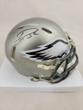 DARIUS SLAY SIGNED PHILADELPHIA EAGLES FLASH SPEED MINI HELMET JSA COA