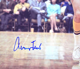 Jerry West Autographed Los Angeles Lakers 16x20 Dribbling Photo-Beckett Hologram